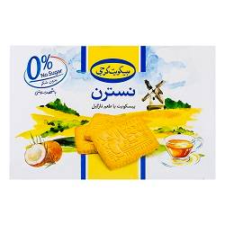 گرجی بیسکوییت نسترن بدون شکر نارگیلی 350 گرم